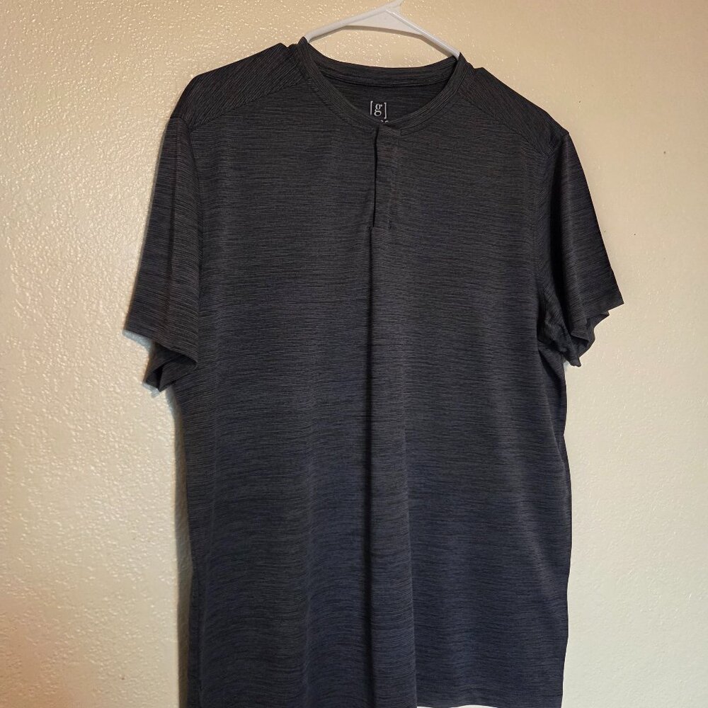 George Large Moisture Wickening Dark Grey Shirt